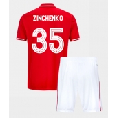 Nottingham Forest Oleksandr Zinchenko #35 Thuis tenue voor kinderen 2025-26 Korte Mouwen (+ broek)