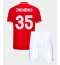 Nottingham Forest Oleksandr Zinchenko #35 Thuis tenue voor kinderen 2025-26 Korte Mouwen (+ broek)