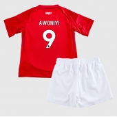 Nottingham Forest Taiwo Awoniyi #9 Thuis tenue voor kinderen 2024-25 Korte Mouwen (+ broek)
