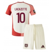 Olympique Lyonnais Alexandre Lacazette #10 Derde tenue voor kinderen 2024-25 Korte Mouwen (+ broek)