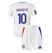 Olympique Lyonnais Alexandre Lacazette #10 Thuis tenue voor kinderen 2024-25 Korte Mouwen (+ broek)