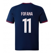 Olympique Lyonnais Malick Fofana #11 Uit tenue 2025-26 Korte Mouwen