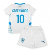 Olympique de Marseille Mason Greenwood #10 Thuis tenue voor kinderen 2024-25 Korte Mouwen (+ broek)
