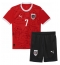 Oostenrijk Marko Arnautovic #7 Thuis tenue voor kinderen EK 2024 Korte Mouwen (+ broek)