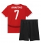 Oostenrijk Marko Arnautovic #7 Thuis tenue voor kinderen EK 2024 Korte Mouwen (+ broek)