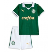 Palmeiras Thuis tenue voor kinderen 2024-25 Korte Mouwen (+ broek)