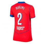 Paris Saint-Germain Achraf Hakimi #2 Derde tenue voor Dames 2025-26 Korte Mouwen