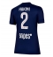 Paris Saint-Germain Achraf Hakimi #2 Thuis tenue voor Dames 2025-26 Korte Mouwen