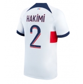Paris Saint-Germain Achraf Hakimi #2 Uit tenue 2023-24 Korte Mouwen