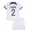 Paris Saint-Germain Achraf Hakimi #2 Uit tenue voor kinderen 2023-24 Korte Mouwen (+ broek)