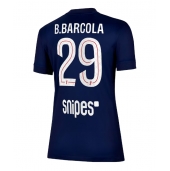 Paris Saint-Germain Bradley Barcola #29 Thuis tenue voor Dames 2025-26 Korte Mouwen
