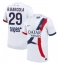 Paris Saint-Germain Bradley Barcola #29 Uit tenue 2025-26 Korte Mouwen