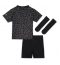 Paris Saint-Germain Derde tenue voor kinderen 2023-24 Korte Mouwen (+ broek)