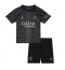 Paris Saint-Germain Derde tenue voor kinderen 2023-24 Korte Mouwen (+ broek)