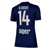 Paris Saint-Germain Desire Doue #14 Thuis tenue voor Dames 2025-26 Korte Mouwen