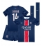Paris Saint-Germain Desire Doue #14 Thuis tenue voor kinderen 2024-25 Korte Mouwen (+ broek)