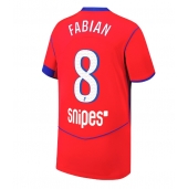 Paris Saint-Germain Fabian Ruiz #8 Derde tenue 2025-26 Korte Mouwen