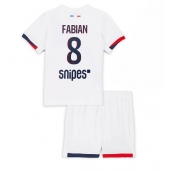Paris Saint-Germain Fabian Ruiz #8 Uit tenue voor kinderen 2025-26 Korte Mouwen (+ broek)