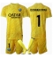 Paris Saint-Germain Gianluigi Donnarumma #1 Keeper Derde tenue voor kinderen 2024-25 Korte Mouwen (+ broek)