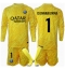 Paris Saint-Germain Gianluigi Donnarumma #1 Keeper Derde tenue voor kinderen 2024-25 Lange Mouwen (+ broek)