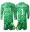Paris Saint-Germain Gianluigi Donnarumma #1 Keeper Thuis tenue voor kinderen 2024-25 Lange Mouwen (+ broek)