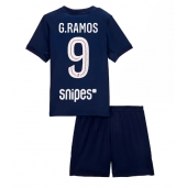 Paris Saint-Germain Goncalo Ramos #9 Thuis tenue voor kinderen 2025-26 Korte Mouwen (+ broek)