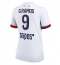 Paris Saint-Germain Goncalo Ramos #9 Uit tenue voor Dames 2025-26 Korte Mouwen