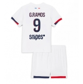 Paris Saint-Germain Goncalo Ramos #9 Uit tenue voor kinderen 2025-26 Korte Mouwen (+ broek)