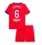 Paris Saint-Germain Illia Zabarnyi #6 Derde tenue voor kinderen 2025-26 Korte Mouwen (+ broek)