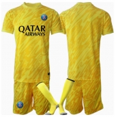 Paris Saint-Germain Keeper Derde tenue voor kinderen 2024-25 Korte Mouwen (+ broek)