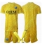 Paris Saint-Germain Keeper Derde tenue voor kinderen 2024-25 Korte Mouwen (+ broek)