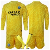 Paris Saint-Germain Keeper Derde tenue voor kinderen 2024-25 Lange Mouwen (+ broek)