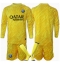 Paris Saint-Germain Keeper Derde tenue voor kinderen 2024-25 Lange Mouwen (+ broek)