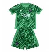 Paris Saint-Germain Keeper Thuis tenue voor kinderen 2024-25 Korte Mouwen (+ broek)