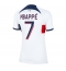 Paris Saint-Germain Kylian Mbappe #7 Uit tenue voor Dames 2023-24 Korte Mouwen