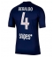 Paris Saint-Germain Lucas Beraldo #4 Thuis tenue 2025-26 Korte Mouwen