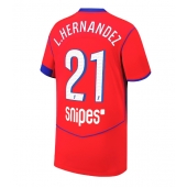 Paris Saint-Germain Lucas Hernandez #21 Derde tenue 2025-26 Korte Mouwen