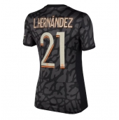 Paris Saint-Germain Lucas Hernandez #21 Derde tenue voor Dames 2023-24 Korte Mouwen