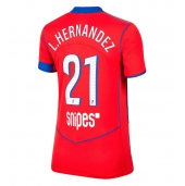 Paris Saint-Germain Lucas Hernandez #21 Derde tenue voor Dames 2025-26 Korte Mouwen