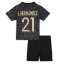 Paris Saint-Germain Lucas Hernandez #21 Derde tenue voor kinderen 2023-24 Korte Mouwen (+ broek)