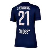 Paris Saint-Germain Lucas Hernandez #21 Thuis tenue voor Dames 2025-26 Korte Mouwen