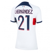 Paris Saint-Germain Lucas Hernandez #21 Uit tenue voor Dames 2023-24 Korte Mouwen