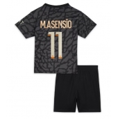 Paris Saint-Germain Marco Asensio #11 Derde tenue voor kinderen 2023-24 Korte Mouwen (+ broek)