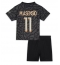 Paris Saint-Germain Marco Asensio #11 Derde tenue voor kinderen 2023-24 Korte Mouwen (+ broek)
