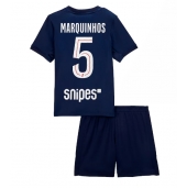 Paris Saint-Germain Marquinhos #5 Thuis tenue voor kinderen 2025-26 Korte Mouwen (+ broek)