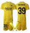 Paris Saint-Germain Matvei Safonov #39 Keeper Derde tenue voor kinderen 2024-25 Korte Mouwen (+ broek)