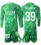 Paris Saint-Germain Matvei Safonov #39 Keeper Thuis tenue voor kinderen 2024-25 Lange Mouwen (+ broek)