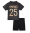 Paris Saint-Germain Nuno Mendes #25 Derde tenue voor kinderen 2023-24 Korte Mouwen (+ broek)