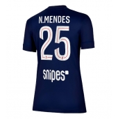 Paris Saint-Germain Nuno Mendes #25 Thuis tenue voor Dames 2025-26 Korte Mouwen