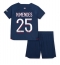 Paris Saint-Germain Nuno Mendes #25 Thuis tenue voor kinderen 2023-24 Korte Mouwen (+ broek)